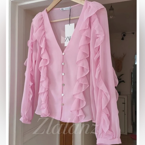 Ruffle blouse - Picture 2 of 4